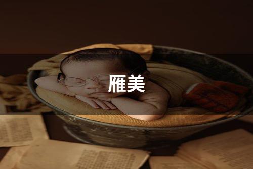 雁美