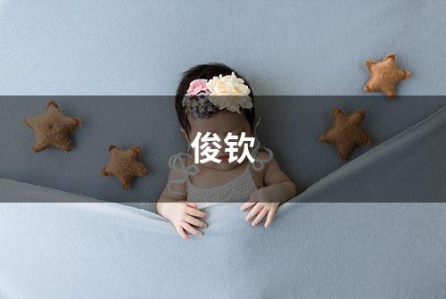 俊钦