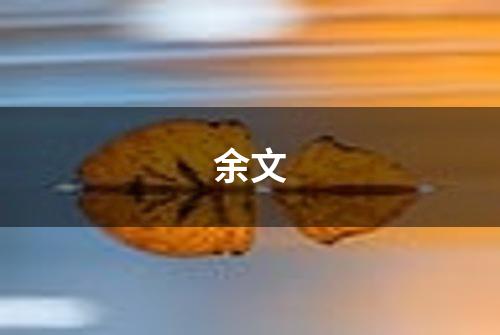 余文