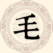 毛